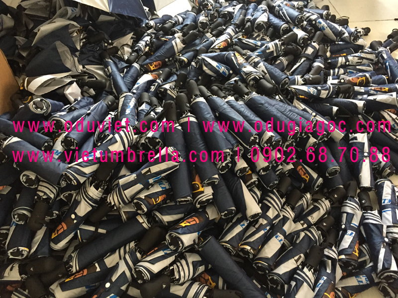 xưởng sản xuất ô dù cầm tay in logo quảng cáo